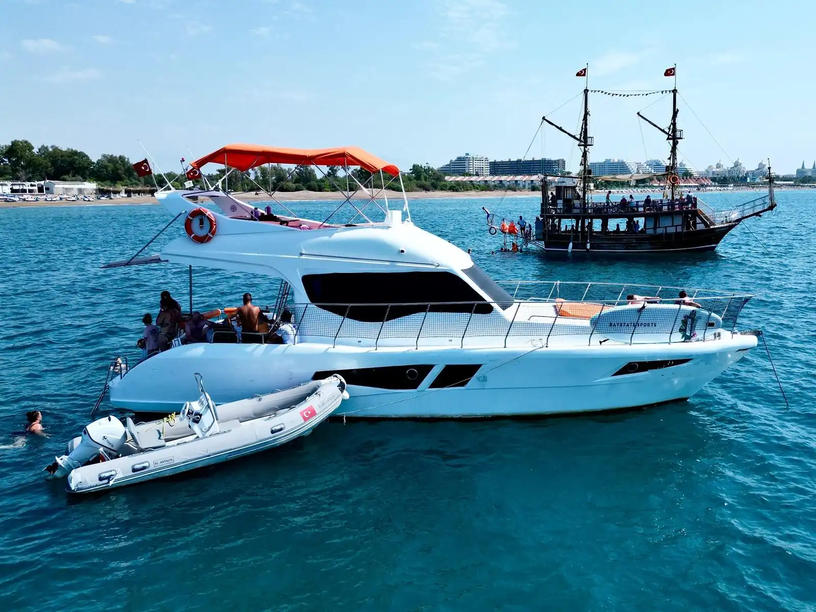Antalya Kundu Yacht Charter 16m Custom Built 45